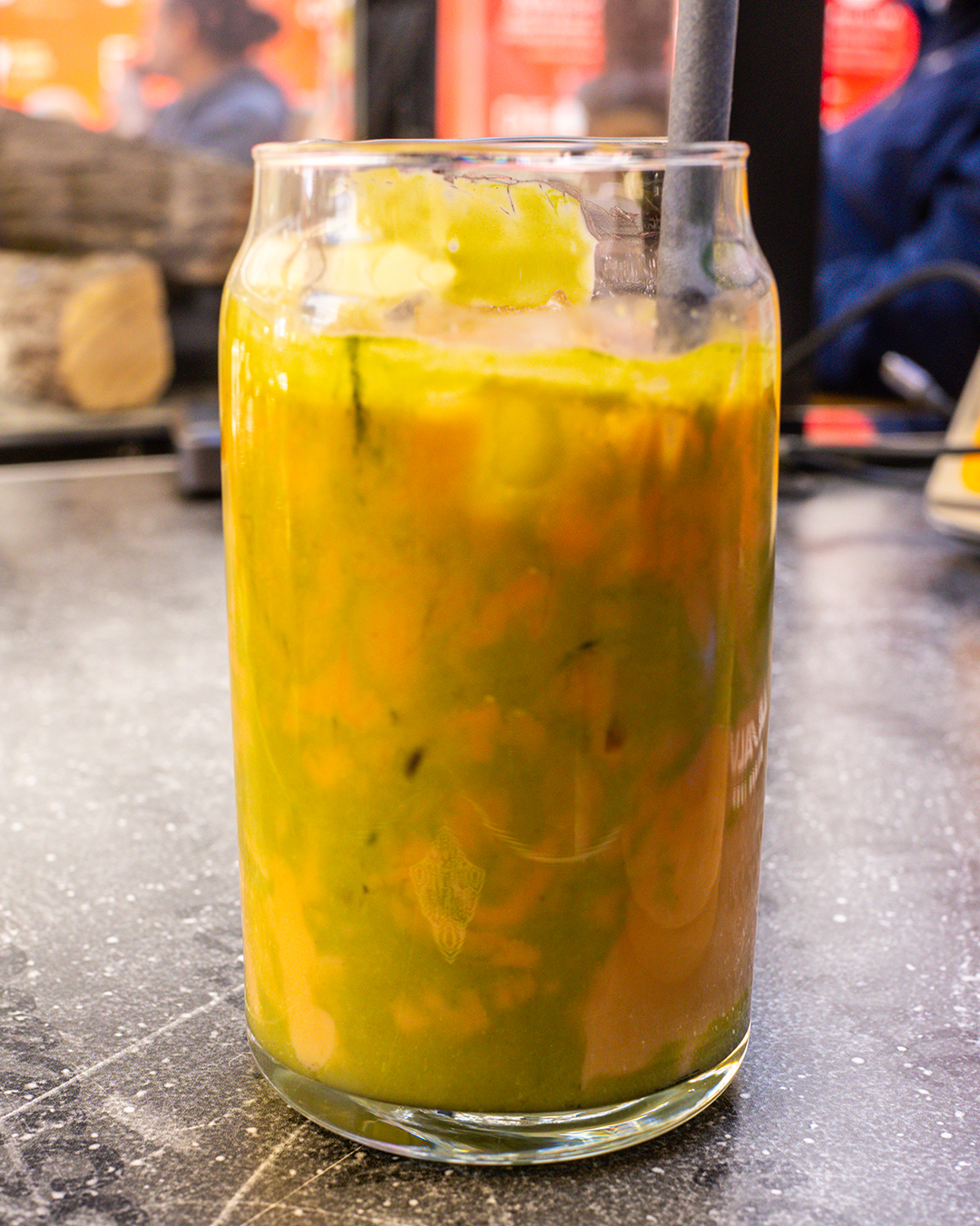 Ice latte de pistacho