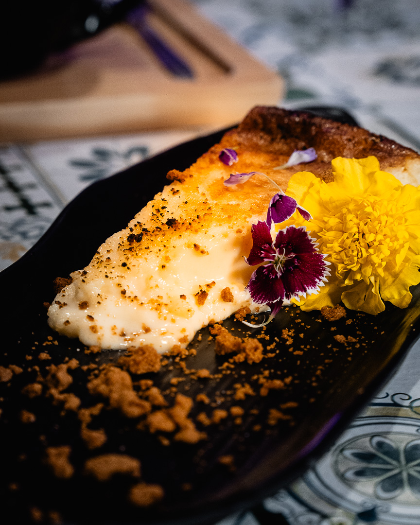 Tarta de quezo manchego