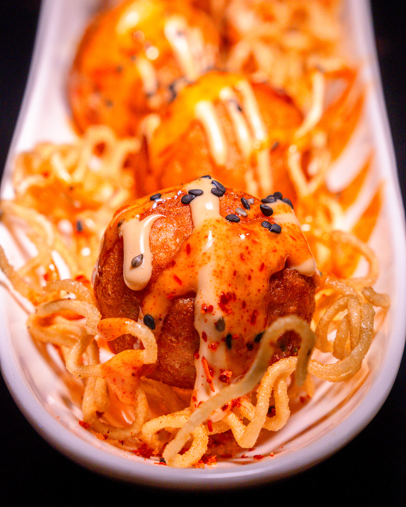Takoyaki de pulpo