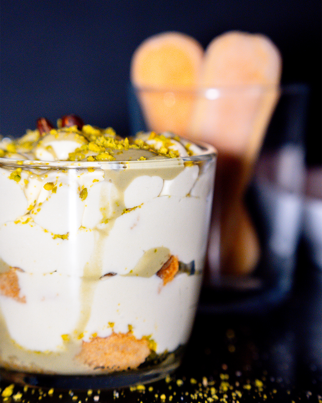 Tiramisú Pistacho