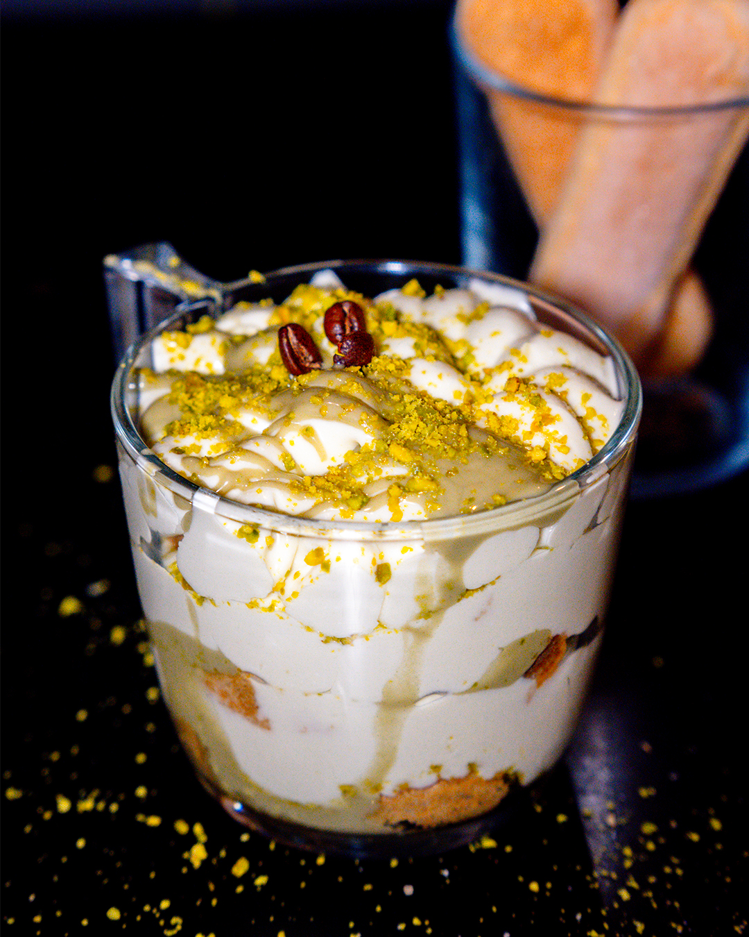 Tiramisú Pistacho